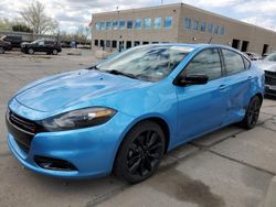 Carros salvage a la venta en subasta: 2016 Dodge Dart SXT Sport