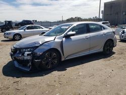 Honda salvage cars for sale: 2018 Honda Civic EX