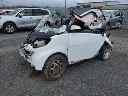 Salvage cars for sale from Copart Ontario Auction, ON: 2015 Smart Fortwo Pure