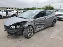Salvage cars for sale at Wilmer, TX auction: 2014 Hyundai Elantra SE