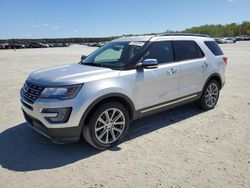 Vehiculos salvage en venta de Copart Spartanburg, SC: 2017 Ford Explorer Limited