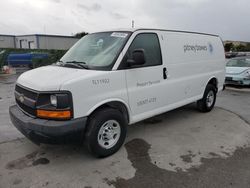 Salvage trucks for sale at Orlando, FL auction: 2014 Chevrolet Express G2500