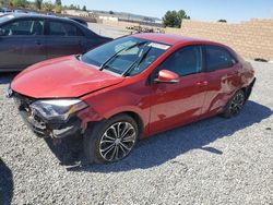 Salvage cars for sale from Copart Mentone, CA: 2014 Toyota Corolla L