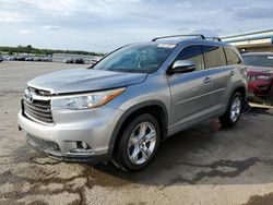 Salvage cars for sale at Memphis, TN auction: 2015 Toyota Highlander Limited