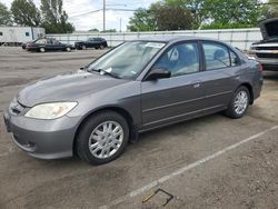 Salvage cars for sale at Moraine, OH auction: 2004 Honda Civic LX
