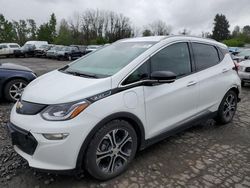 Salvage cars for sale at Portland, OR auction: 2017 Chevrolet Bolt EV Premier