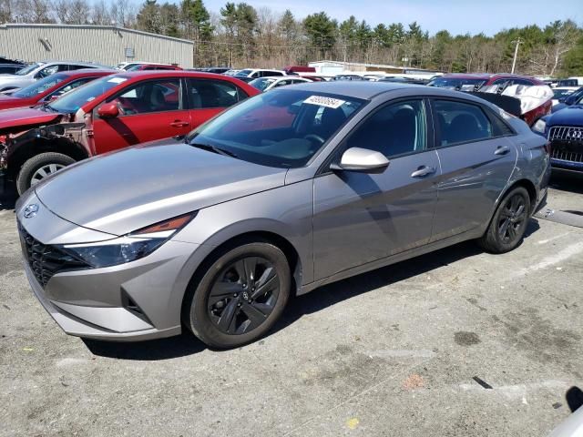 2021 Hyundai Elantra Blue