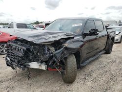 Salvage cars for sale from Copart Houston, TX: 2023 Toyota Tundra Crewmax Limited