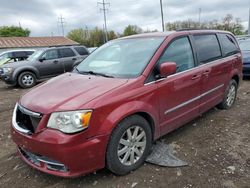 Salvage cars for sale from Copart Columbus, OH: 2013 Chrysler Town & Country Touring