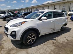 Salvage cars for sale at Louisville, KY auction: 2021 KIA Sportage LX