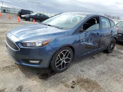 Salvage cars for sale at Mcfarland, WI auction: 2018 Ford Focus SEL