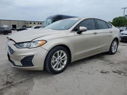 Salvage cars for sale from Copart Wilmer, TX: 2019 Ford Fusion SE