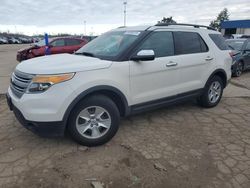 Salvage cars for sale at Woodhaven, MI auction: 2011 Ford Explorer