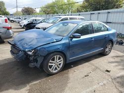 Salvage cars for sale at Moraine, OH auction: 2017 Volkswagen Jetta SEL