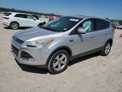 Salvage cars for sale at Houston, TX auction: 2014 Ford Escape SE