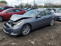 Infiniti G25 Vehiculos salvage en venta: 2012 Infiniti G25 Base