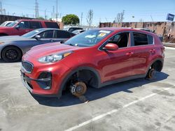 Salvage cars for sale from Copart Wilmington, CA: 2020 KIA Sportage LX
