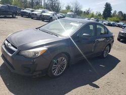 Subaru Impreza salvage cars for sale: 2012 Subaru Impreza Premium