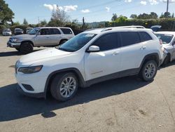 Salvage cars for sale from Copart San Martin, CA: 2019 Jeep Cherokee Latitude