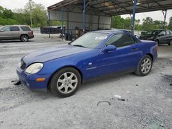 Salvage cars for sale at Cartersville, GA auction: 1998 Mercedes-Benz SLK 230 Kompressor