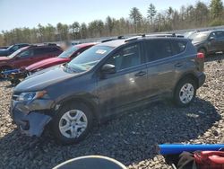 Salvage cars for sale at Windham, ME auction: 2013 Toyota Rav4 LE