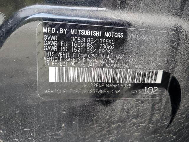 2021 Mitsubishi Mirage G4 ES
