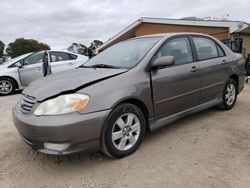 Toyota Corolla CE salvage cars for sale: 2003 Toyota Corolla CE