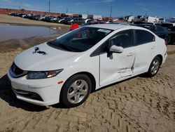 Honda Civic salvage cars for sale: 2014 Honda Civic LX