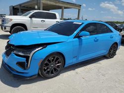 Salvage cars for sale at West Palm Beach, FL auction: 2023 Cadillac CT4-V