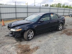 Salvage cars for sale at Lumberton, NC auction: 2005 Acura TL