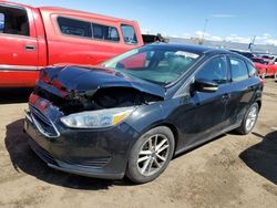 Ford salvage cars for sale: 2015 Ford Focus SE