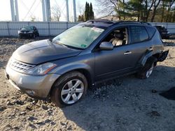 Nissan salvage cars for sale: 2007 Nissan Murano SL