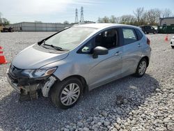 Honda FIT LX salvage cars for sale: 2017 Honda FIT LX