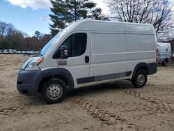 Vehiculos salvage en venta de Copart North Billerica, MA: 2016 Dodge RAM Promaster 2500 2500 High