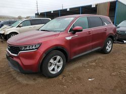 Salvage cars for sale at Colorado Springs, CO auction: 2023 KIA Sorento LX