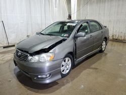Salvage cars for sale from Copart Central Square, NY: 2008 Toyota Corolla CE