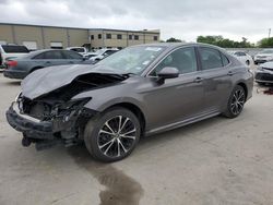 Toyota Camry SE salvage cars for sale: 2020 Toyota Camry SE