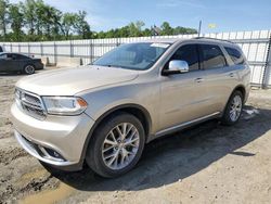 Salvage cars for sale from Copart Spartanburg, SC: 2014 Dodge Durango Citadel
