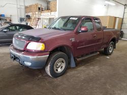 Ford F150 salvage cars for sale: 1999 Ford F150