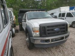 Salvage trucks for sale at Knightdale, NC auction: 2008 Ford F550 Super Duty