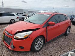 Salvage cars for sale at Phoenix, AZ auction: 2012 Ford Focus SE