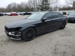 Salvage cars for sale at North Billerica, MA auction: 2017 BMW 750 I