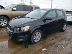 Chevrolet salvage cars for sale: 2012 Chevrolet Sonic LS