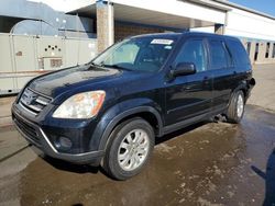 Salvage cars for sale at New Britain, CT auction: 2005 Honda CR-V SE