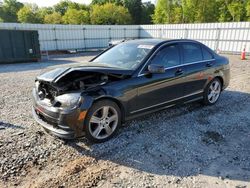 Salvage cars for sale from Copart Augusta, GA: 2011 Mercedes-Benz C300