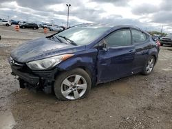 Salvage cars for sale at Indianapolis, IN auction: 2013 Hyundai Elantra GLS