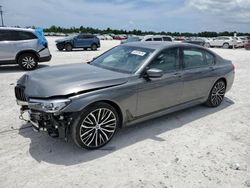 BMW salvage cars for sale: 2019 BMW 740 I