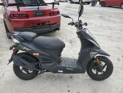 Salvage motorcycles for sale at Ocala, FL auction: 2015 Kymco Usa Inc Super 8 50R
