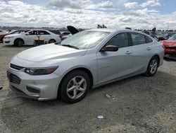 Salvage cars for sale at Antelope, CA auction: 2017 Chevrolet Malibu LS