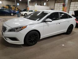 Salvage cars for sale at Blaine, MN auction: 2016 Hyundai Sonata SE